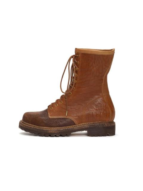 visvim SCOUT PLAIN TOE BOOTS HI-FOLK BROWN