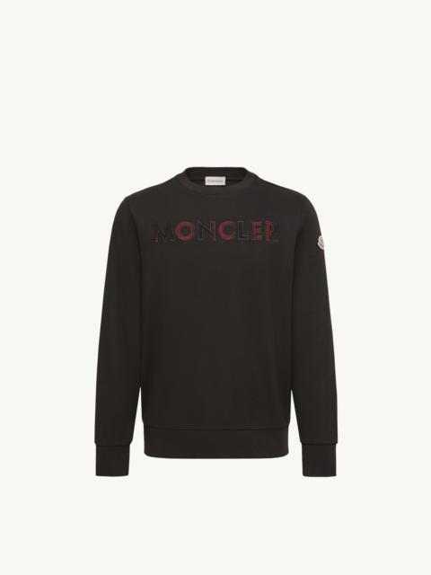 Moncler Logo Cotton Blend Sweatshirt