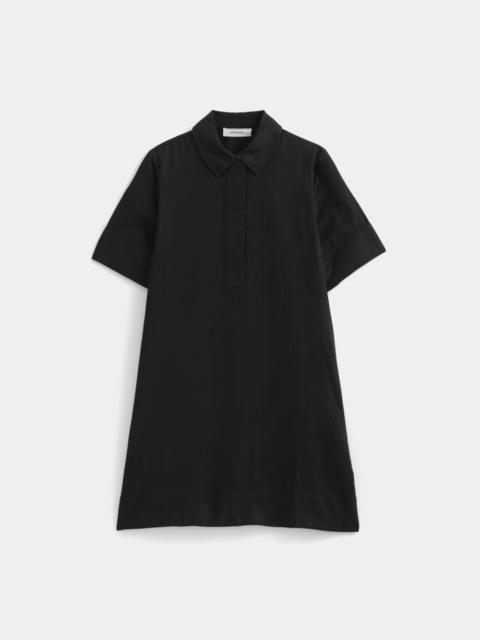 EVERLANE MINI POPOVER SHIRTDRESS IN LINEN