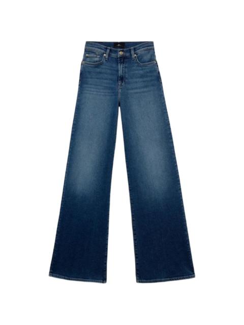 7 For All Mankind wide-leg jeans