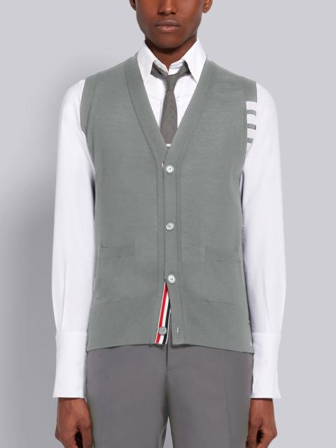 Thom Browne knitted 4-Bar V-neck vest