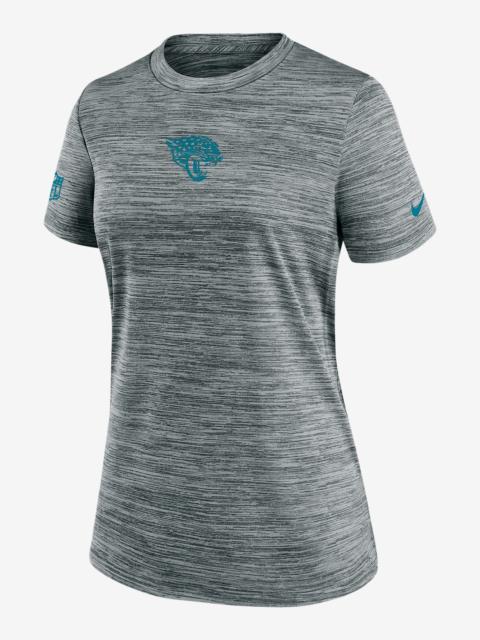 Nike Jacksonville Jaguars Sideline Team Issue Velocity Women's Nike Dri-FIT NFL T-Shirt