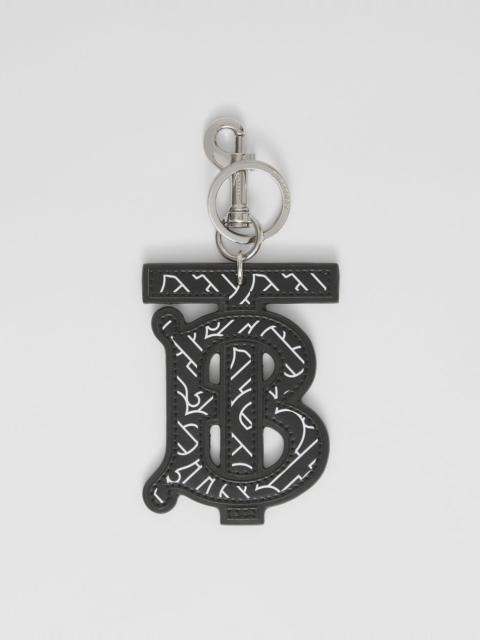 Burberry Monogram Motif Leather Key Ring