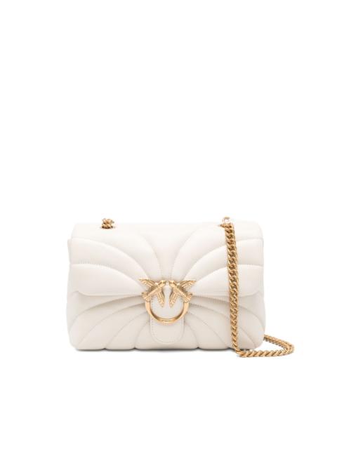 PINKO quilted bird-embellished shoulder bag