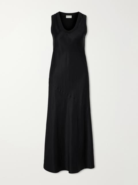 AREA CLAW CUTOUT MIDI DRESS - 2304D21184-BLACK | REVERSIBLE