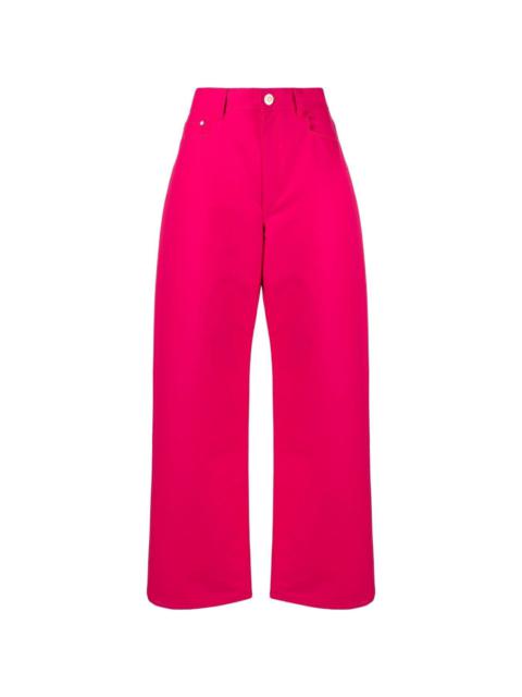 WANDLER Magnolia wide-leg jeans