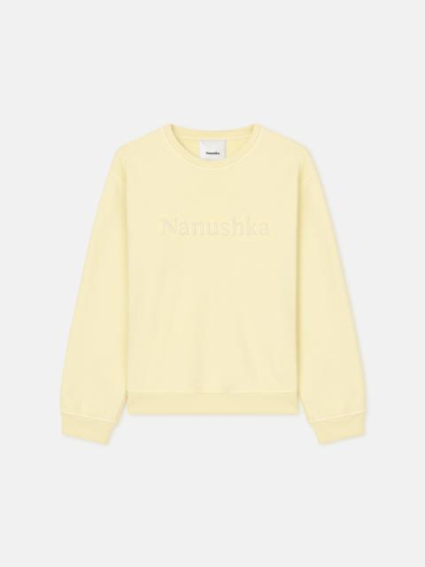 Nanushka Cotton-Fleece Sweatshirt