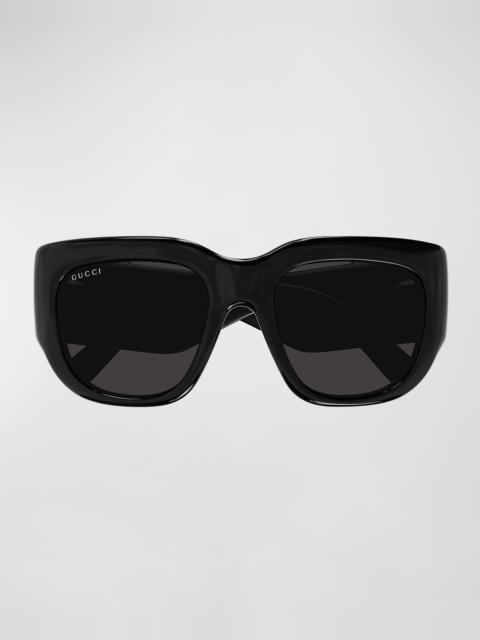 GUCCI GG Plastic Butterfly Sunglasses
