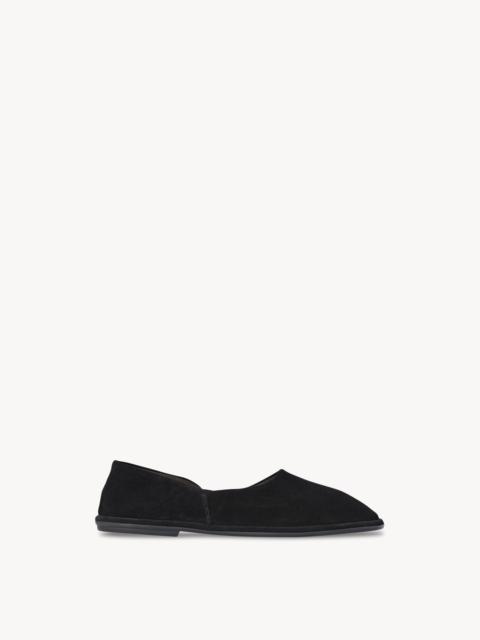 The Row Canal Slip On in Suede