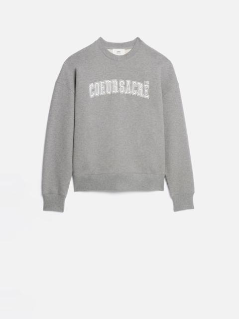 AMI Paris Coeur Sacré Crewneck Sweatshirt