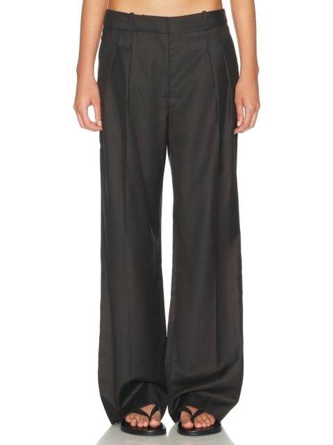 Loulou de Saison Sbiru Pleated Tailored Pant