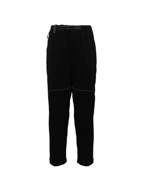 and Wander padded tapered trousers