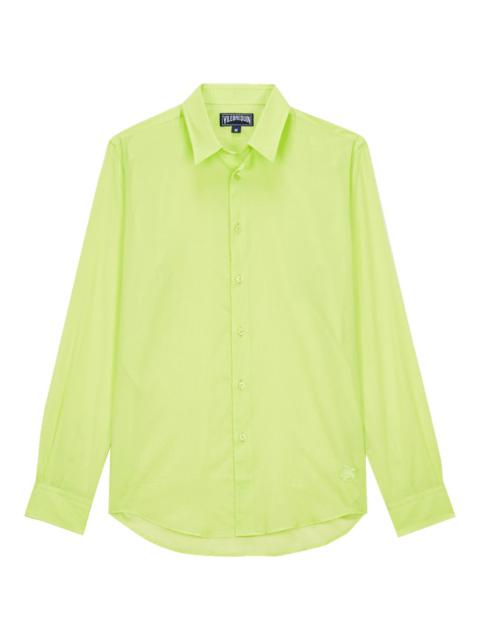 Vilebrequin Unisex Cotton Voile Light Shirt Solid