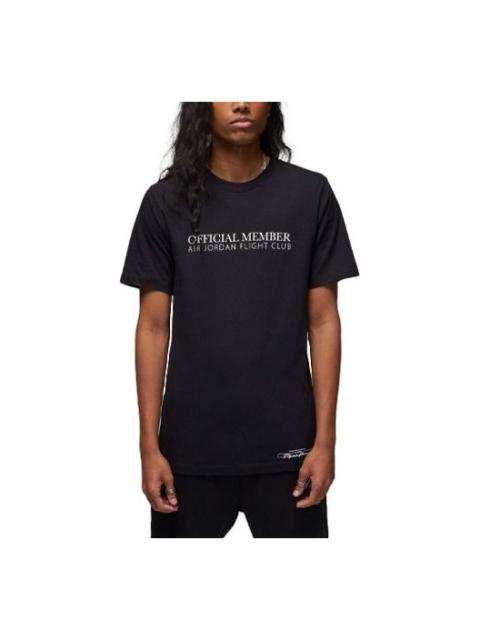 Jordan Air Jordan Flight Mvp Logo T-Shirt 'Black' DX9564-010