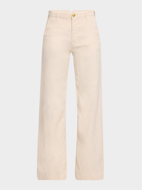 KOBI HALPERIN Shay Wide-Leg Linen Blend Pants