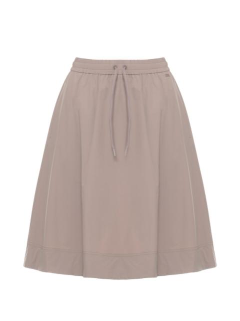Herno drawstring midi skirt