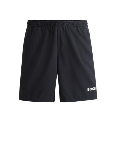 BOSS BOSS X MATTEO BERRETTINI SHORTS IN QUICK-DRY FABRIC