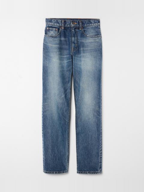 CELINE STRAIGHT JEANS 001 IN cotton denim