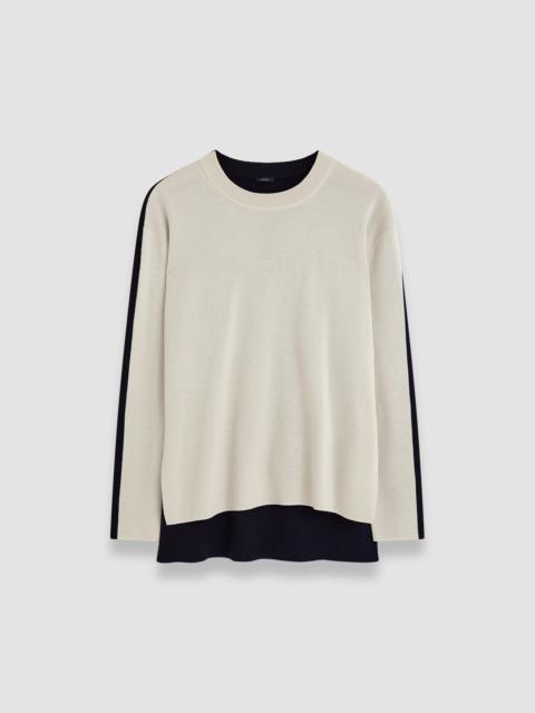 JOSEPH Bi-Colour Knit Jumper