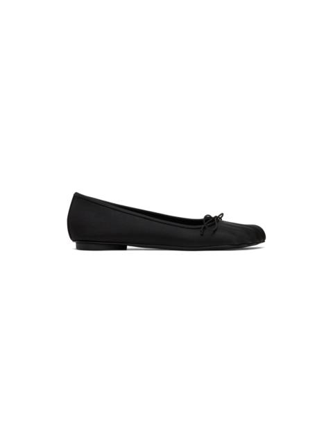 BALENCIAGA Black Anatomic Ballerina Flats