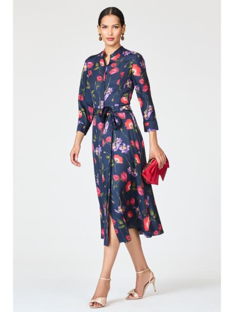 SACHIN & BABI ELIZABETH DRESS - MIDNIGHT JARDIN
