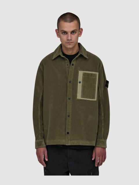 Stone Island Organic cotton corduroy 800 shirt