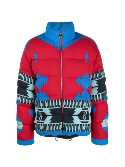Alanui Icon Jacquard padded jacket