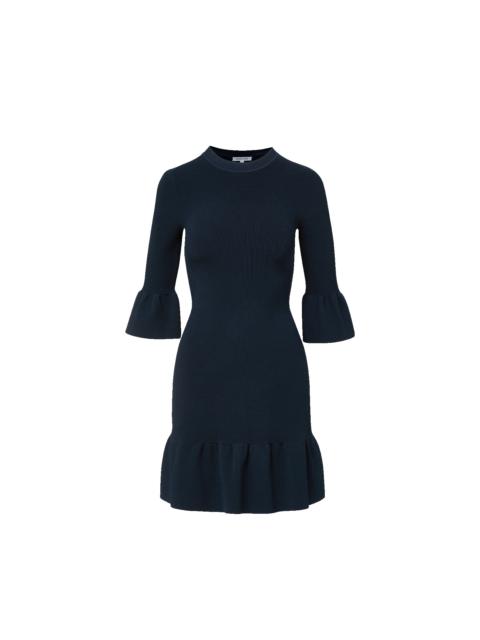 VERONICA BEARD PORTIA KNIT MINI DRESS