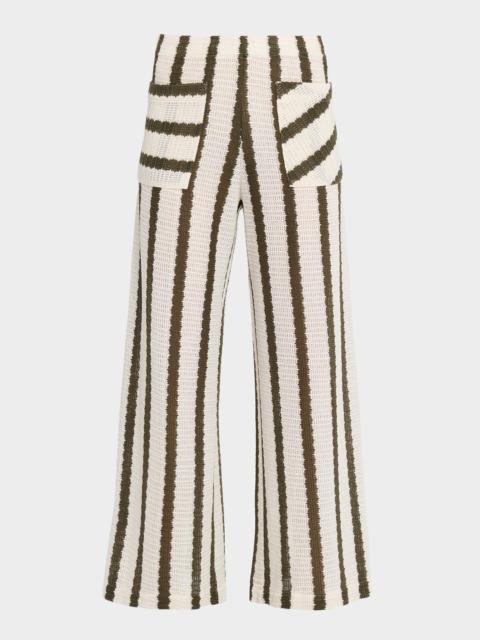 JBQ Bimini Striped Knit Pants