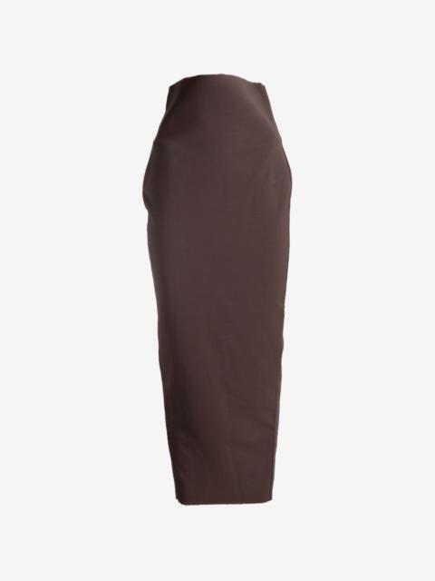 Rick Owens high-waist maxi skirt
