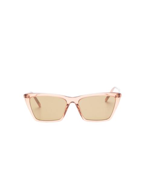 SAINT LAURENT geometric-frame sunglasses