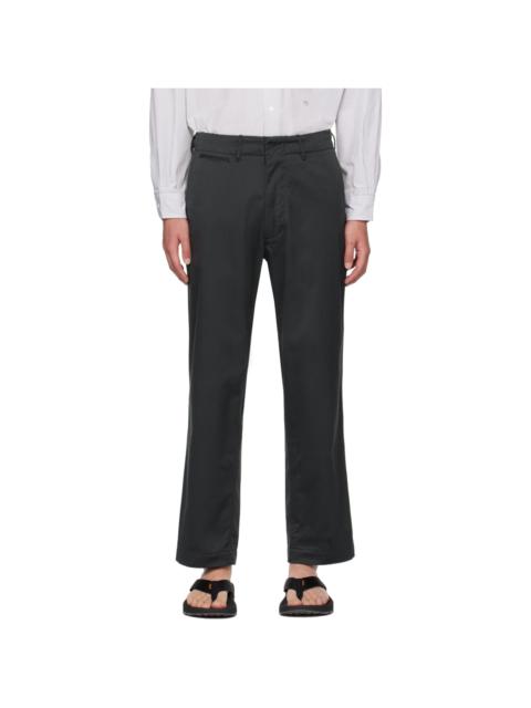 Nanamica Gray Wide Trousers