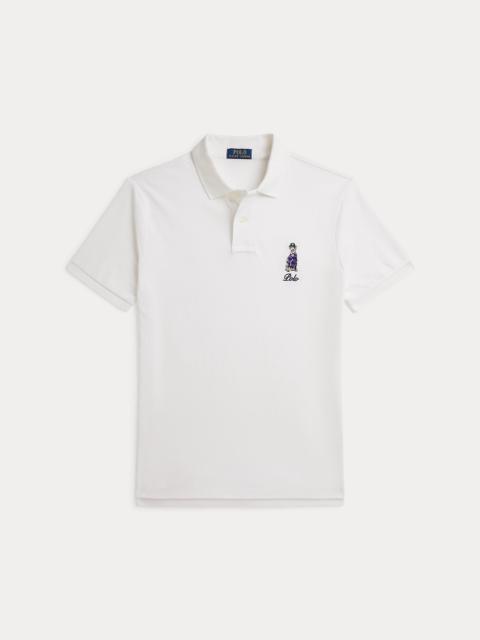 Polo Ralph Lauren Custom Slim Fit Dog-Embroidered Polo