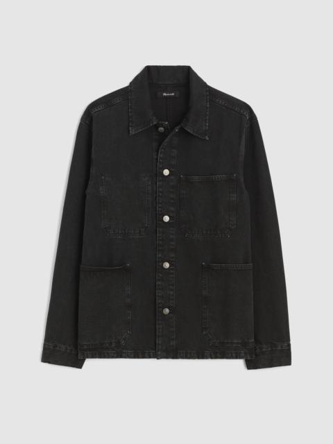 Madewell Garment-Dyed Chore Jacket in Denim