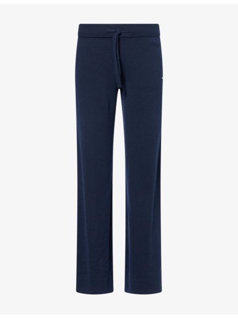 ADANOLA Straight-Leg Knitted Trousers