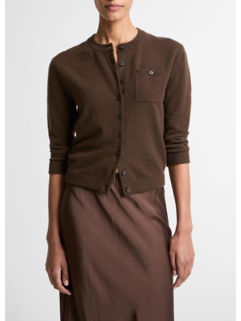 Vince Wool & Cashmere-Blend Pocket Cardigan