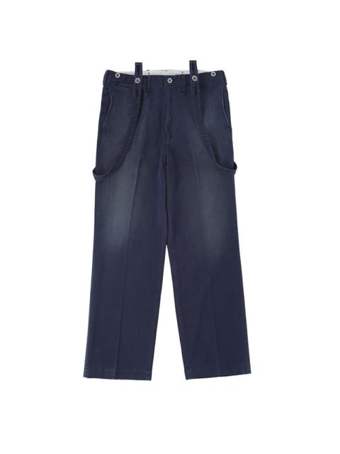 visvim TUPPER PANTS DMGD INDIGO