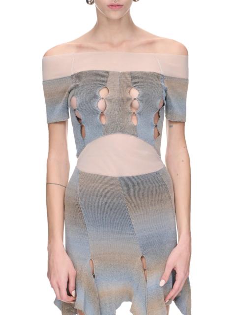 RUI Space-Dye Mesh Bodysuit