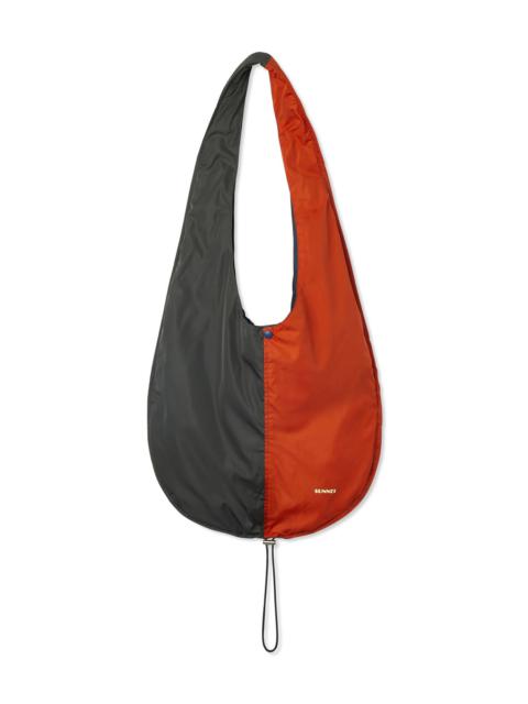 SUNNEI REVERSIBLE UFO BAG / orange & grey