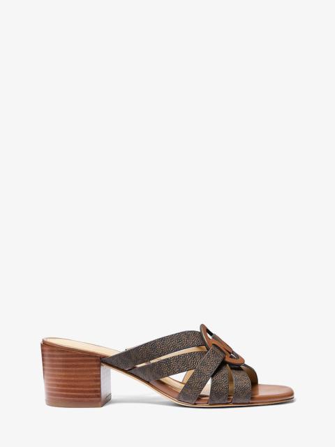 MICHAEL KORS Erika Signature Logo Sandal