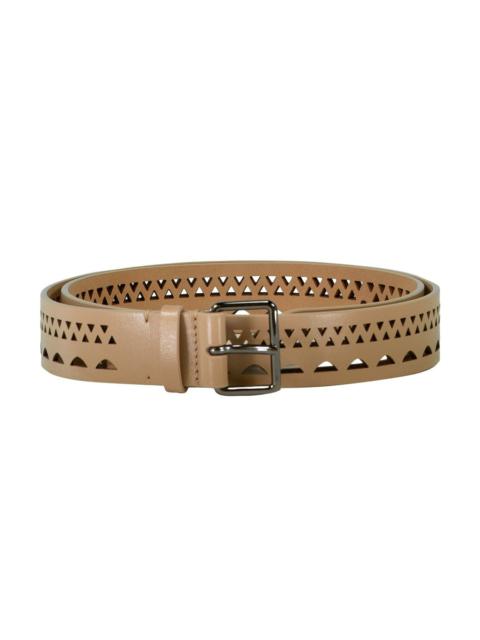 Alaïa Open Work Leather Belt
