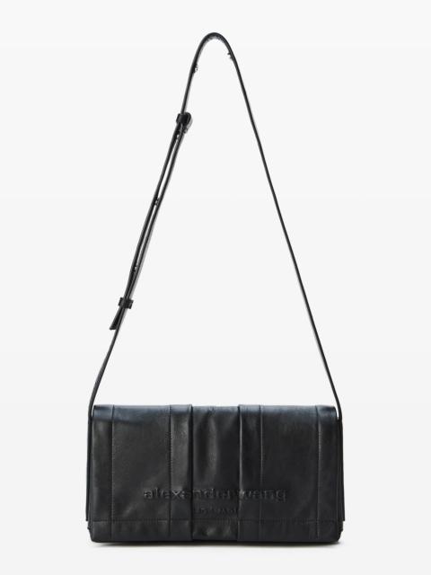 Alexander Wang Pack Flap Crossbody Bag Leather Medium