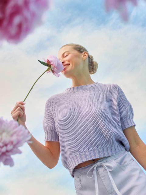Splendid Annmarie Short Sleeve Sweater