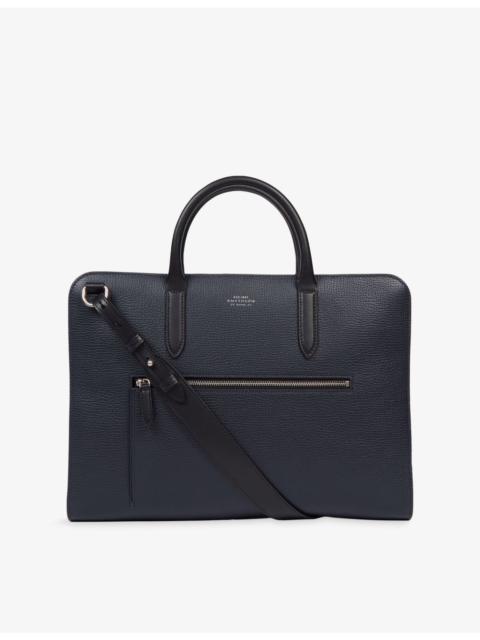 Smythson Ludlow Ultra-Slim Leather Briefcase