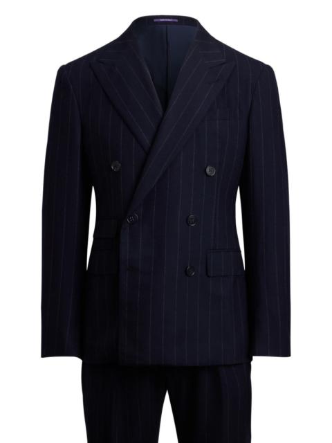 Ralph Lauren pinstripe double-breasted suit