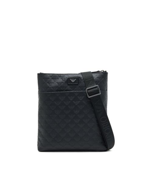 EMPORIO ARMANI logo messenger bag