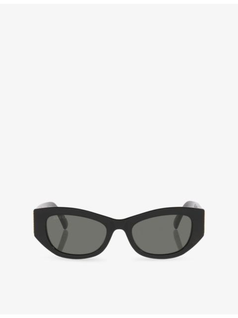 GUCCI GG2044SA Cat Eye-Frame Acetate Sunglasses