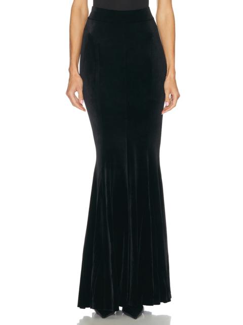 NORMA KAMALI Long Fishtail Skirt