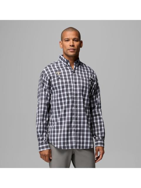 Columbia Men's PFG Super Tamiami Long Sleeve Shirt - New Orleans Saints
