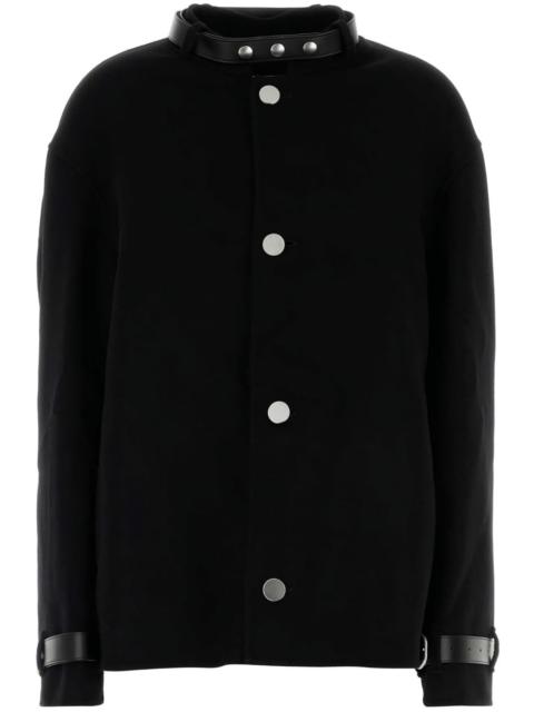 Jil Sander belt-detail cashmere jacket